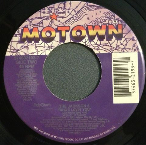 Boyz II Men / The Jackson 5 : In The Still Of The Nite (I'll Remember) / Who's Lovin' You (7")