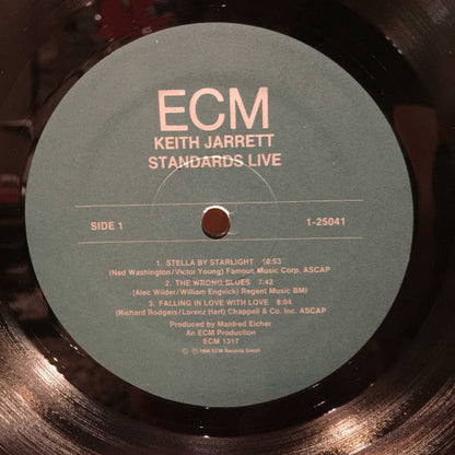 Keith Jarrett - Standards Live (LP, Album)