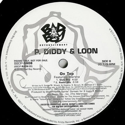 P. Diddy - Diddy (12", Promo)