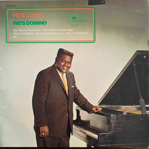 Fats Domino : Here Comes Fats Domino (LP, RE)