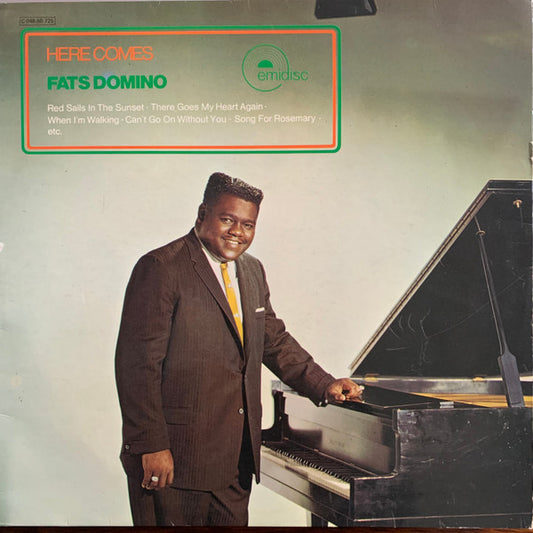Fats Domino : Here Comes Fats Domino (LP, RE)