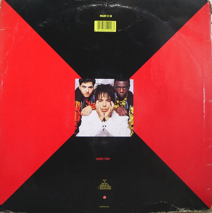 Rebel MC, Double Trouble - Street Tuff (12", Single, Dam)