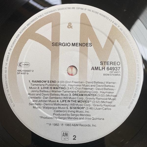 Sergio Mendes* - Sergio Mendes (LP, Album)