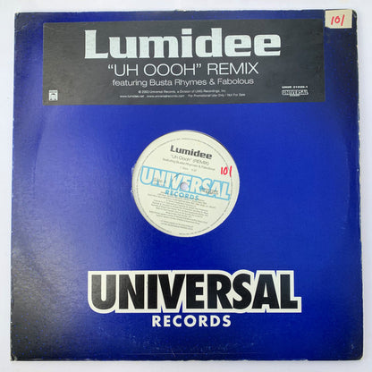 Lumidee Featuring Busta Rhymes & Fabolous : Uh Oooh (Remix) (12", Promo)