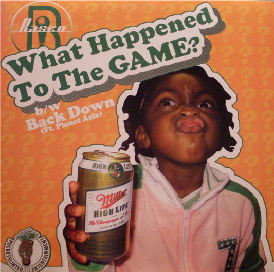 Rasco : What Happened To The Game? / Back Down (12")