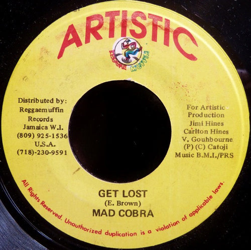 Mad Cobra - Get Lost (7")
