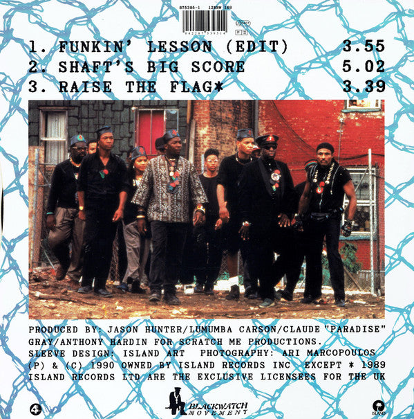 X-Clan - Funkin' Lesson (12", Pic)