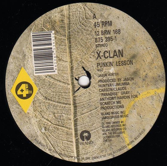 X-Clan - Funkin' Lesson (12", Pic)
