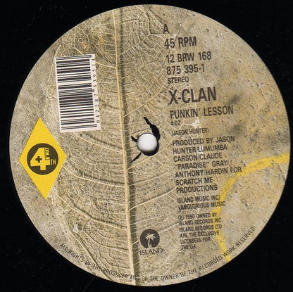 X-Clan - Funkin' Lesson (12", Pic)