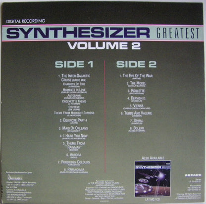 Ed Starink : Synthesizer Greatest Volume 2 (LP, Album)