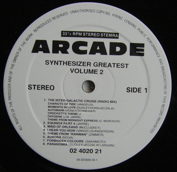 Ed Starink : Synthesizer Greatest Volume 2 (LP, Album)