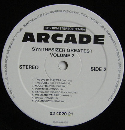 Ed Starink : Synthesizer Greatest Volume 2 (LP, Album)
