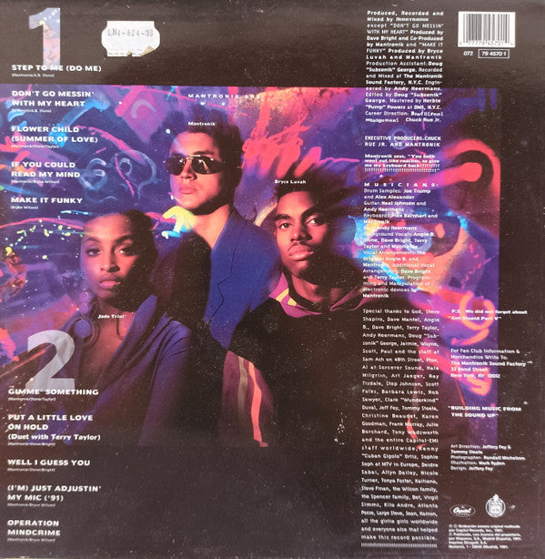 Mantronix : The Incredible Sound Machine (LP, Album)
