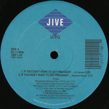 U.T.F.O.* - If You Don't Want To Get Pregnant... (12")