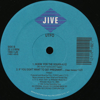 U.T.F.O.* - If You Don't Want To Get Pregnant... (12")