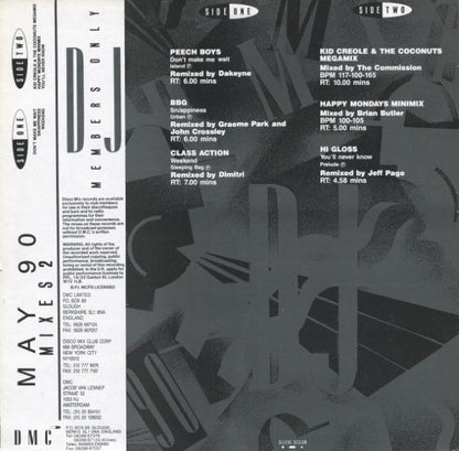 Various - May 90 - Mixes 2 (12")