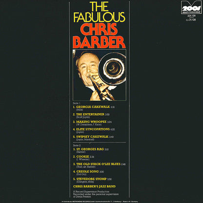 Chris Barber - The Fabulous Chris Barber (LP, Comp)