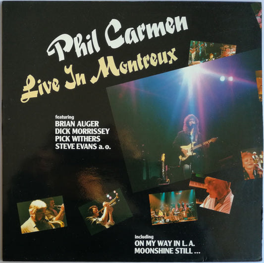Phil Carmen : Live In Montreux (LP, Album)