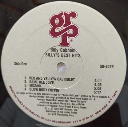 Billy Cobham : Billy's Best Hits (LP, Comp)