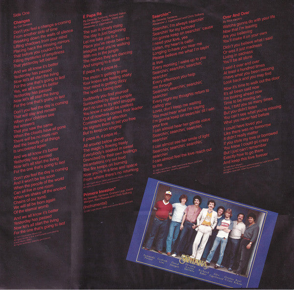Santana : Zebop! (LP, Album)
