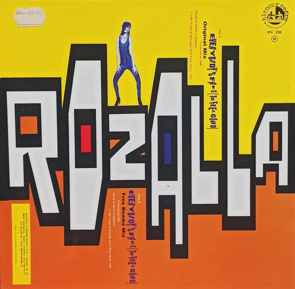 Rozalla : Everybody's Free (To Feel Good) (12")