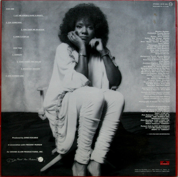Gloria Gaynor - I Have A Right (LP, Album)