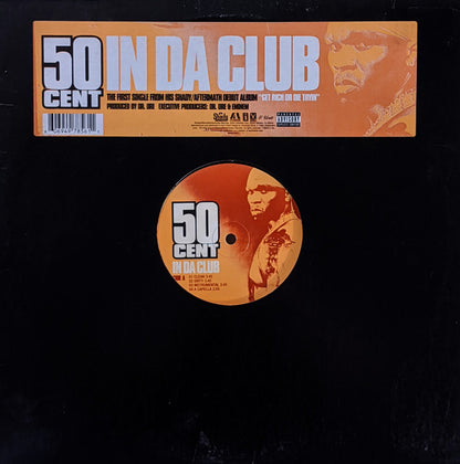 50 Cent - In Da Club / Backdown (12", Single)