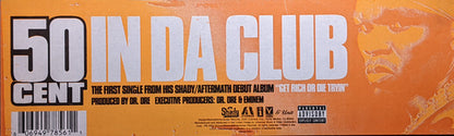 50 Cent - In Da Club / Backdown (12", Single)