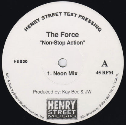 The Force (23) : Non-Stop Action (12", TP)