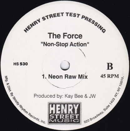 The Force (23) : Non-Stop Action (12", TP)
