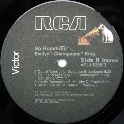 Evelyn "Champagne" King* : So Romantic (LP, Album, Ind)