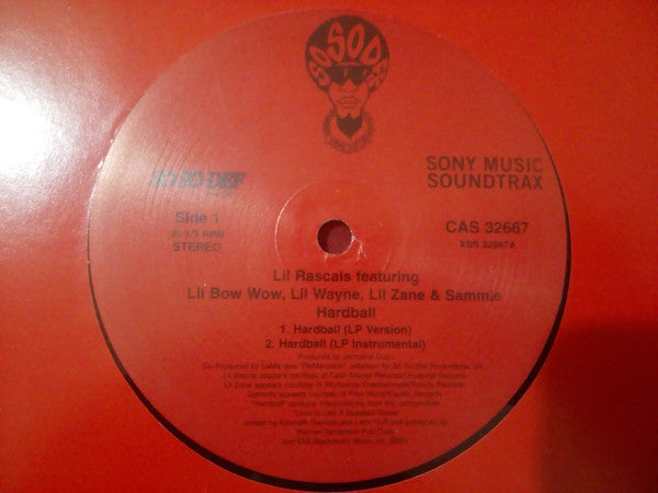 Lil' Rascals Featuring Lil' Bow Wow, Lil Wayne, Lil' Zane & Sammie - Hardball (12", Single)