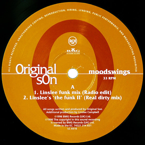 Original Son : Moodswings (12")