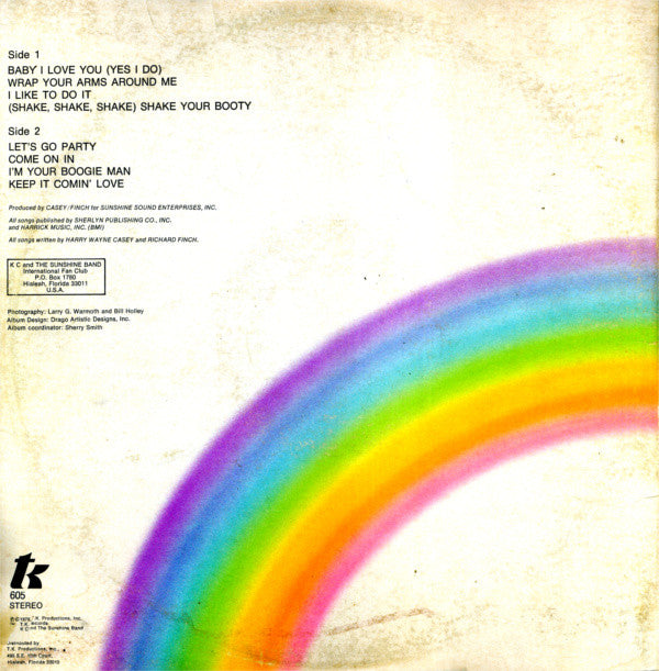 KC And The Sunshine Band* - Part 3 (LP, Album, Mon)