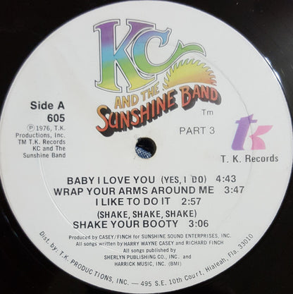 KC And The Sunshine Band* - Part 3 (LP, Album, Mon)