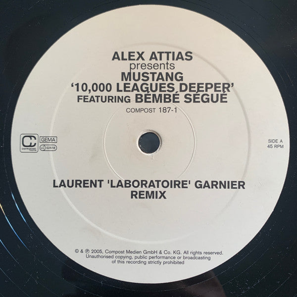 Alex Attias Presents Mustang - 10,000 Leagues Deeper (12")