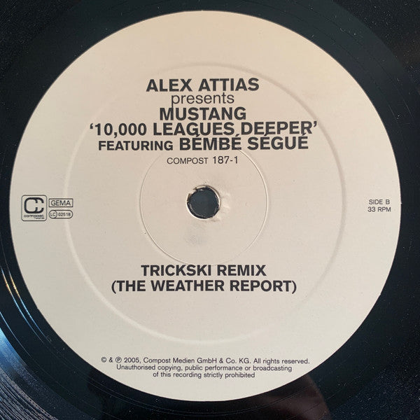 Alex Attias Presents Mustang - 10,000 Leagues Deeper (12")