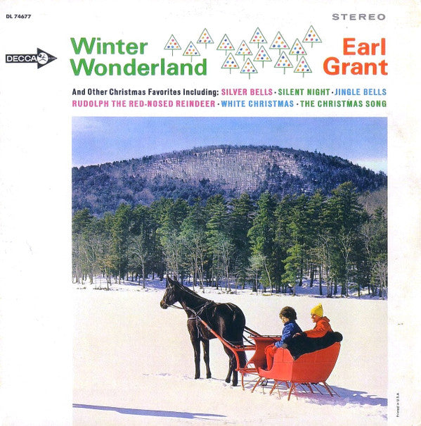 Earl Grant - Winter Wonderland (LP, Album)