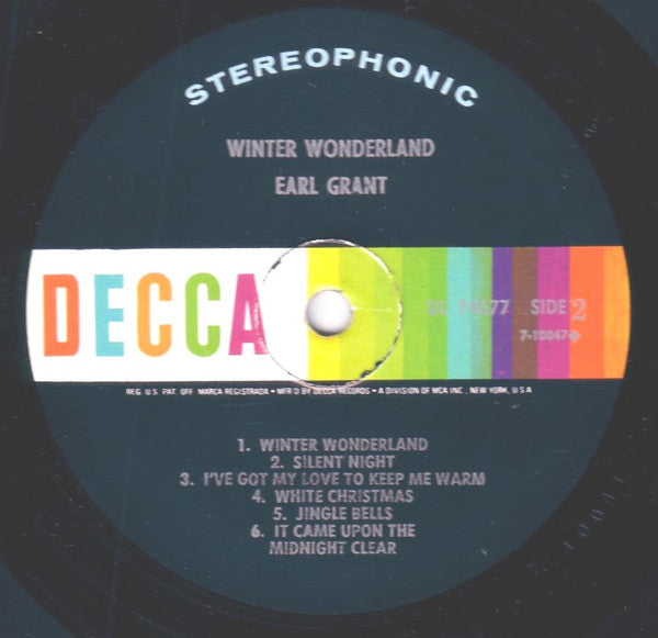 Earl Grant - Winter Wonderland (LP, Album)