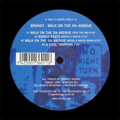 Brandy - Walk On 5th Avenue (Special Release) (12", S/Edition)