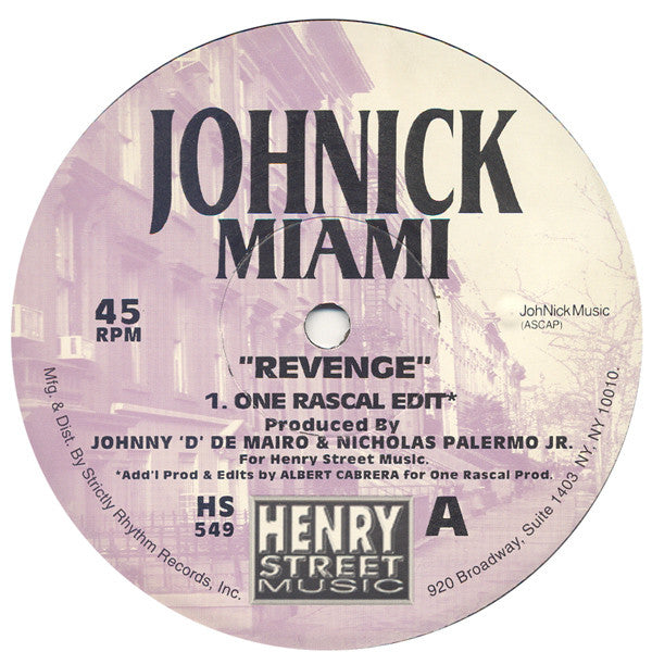 JohNick - Miami (12")