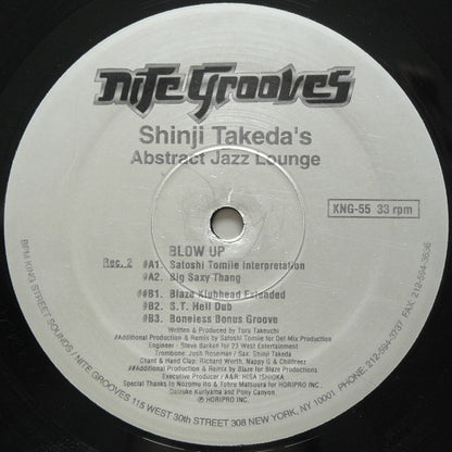 Shinji Takeda : Abstract Jazz Lounge (2x12")