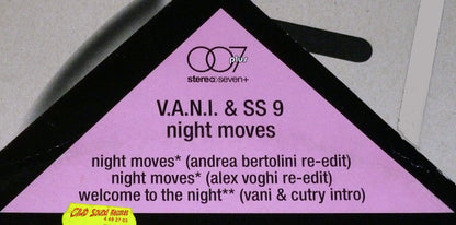 V.A.N.I & SS 9 - Night Moves (12")