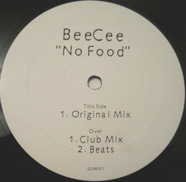 Bee Cee - No Food (12", Ltd, Promo, W/Lbl)