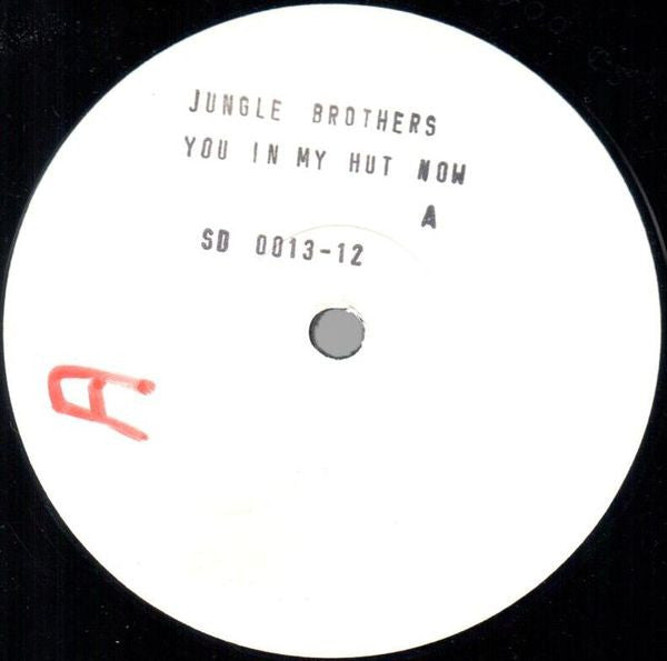 Jungle Brothers - You In My Hut Now (12", W/Lbl)