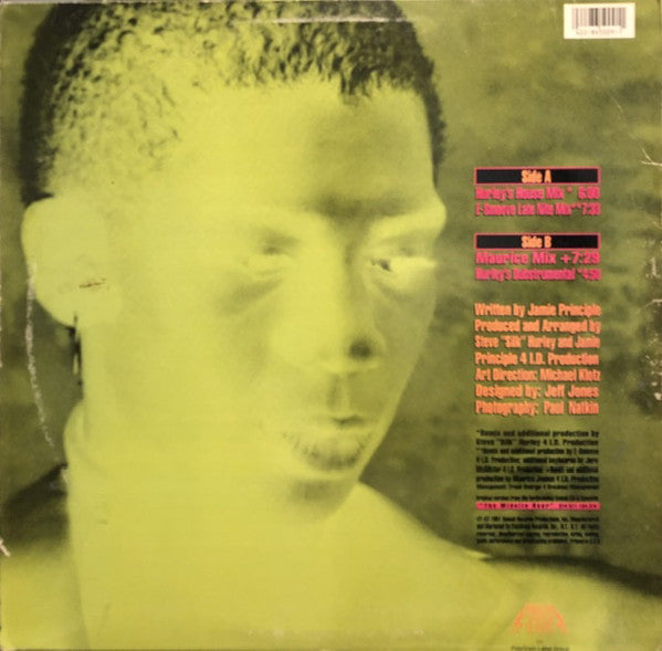 Jamie Principle : You're All I've Waited 4 (12")