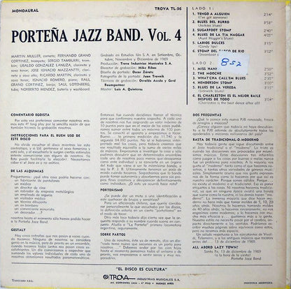 Porteña Jazz Band - Vol. 4 (LP, Album)