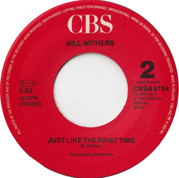 Bill Withers : Oh Yeah! (7", Single)