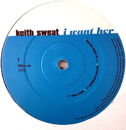 Keith Sweat : I Want Her (12")