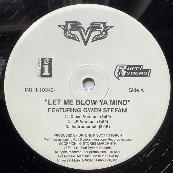 Eve  - Let Me Blow Ya Mind (12", Promo)